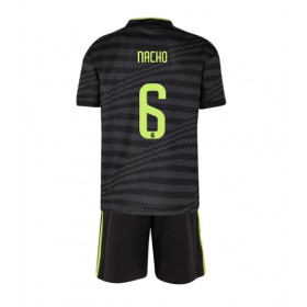 Baby Fußballbekleidung Real Madrid Nacho #6 3rd Trikot 2022-23 Kurzarm (+ kurze hosen)